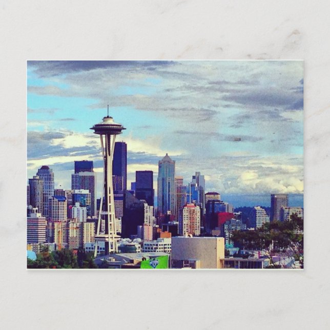 Postal Seattle City (Anverso)