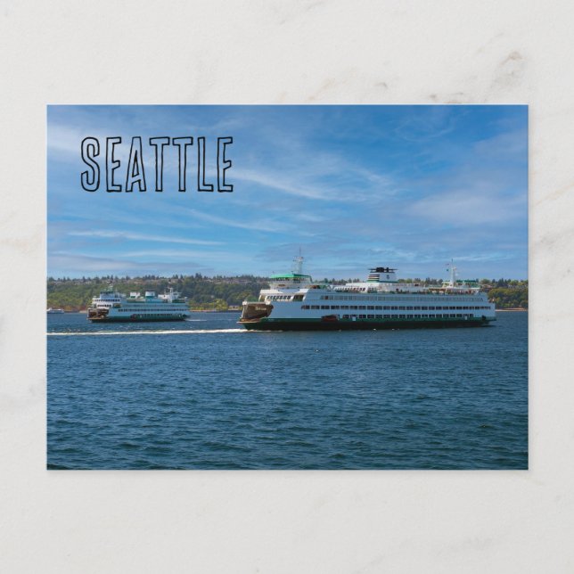Postal Seattle Ferries (Anverso)