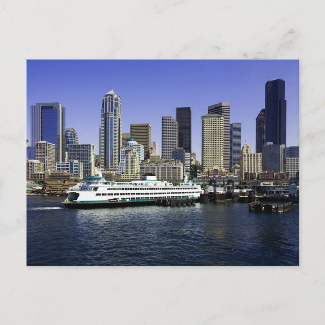 Postal Seattle Ferry Washington (Anverso)