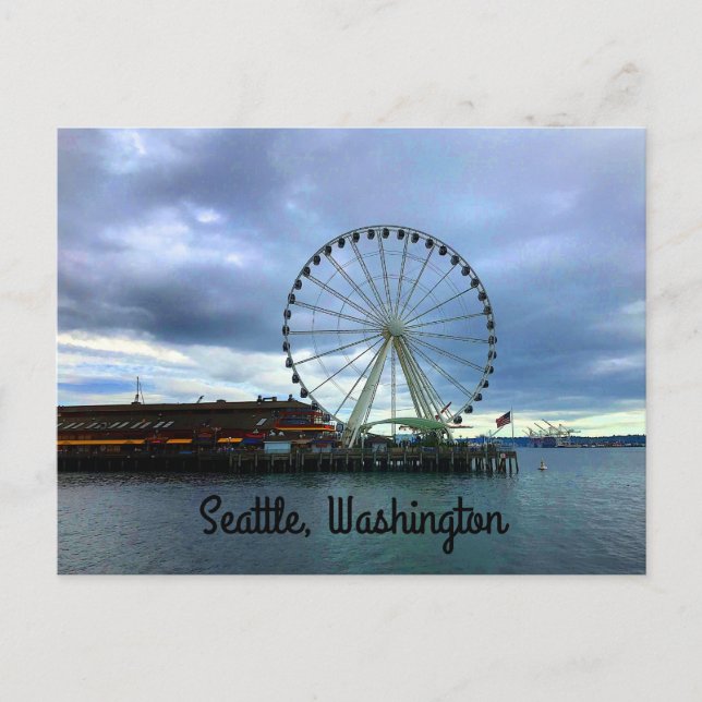 Postal Seattle Great Wheel #2 (Anverso)