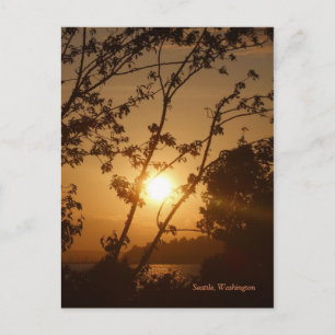 Postal Seattle Sunset