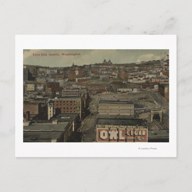 Postal Seattle, WA - First Hill (Anverso)