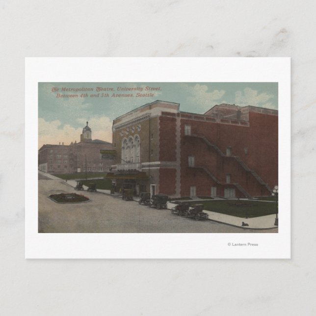 Postal Seattle, WA - Metropolitan (Anverso)