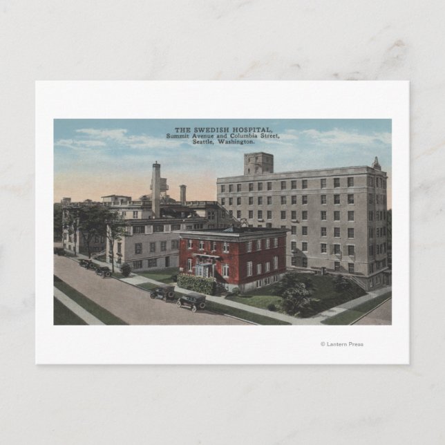 Postal Seattle, WA - Sueco (Anverso)