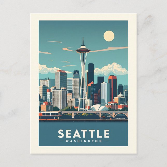 Postal Seattle Washington (Anverso)