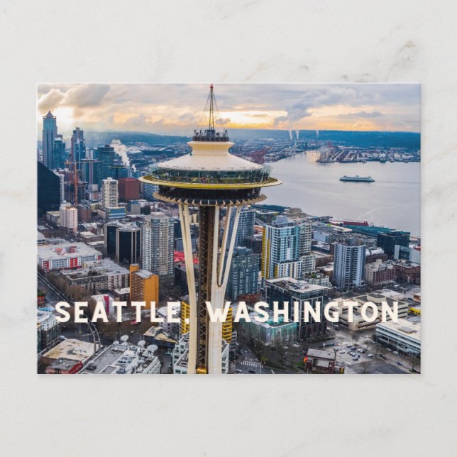 Postal Seattle, Washington (Anverso)