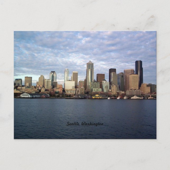 Postal Seattle, Washington (Anverso)