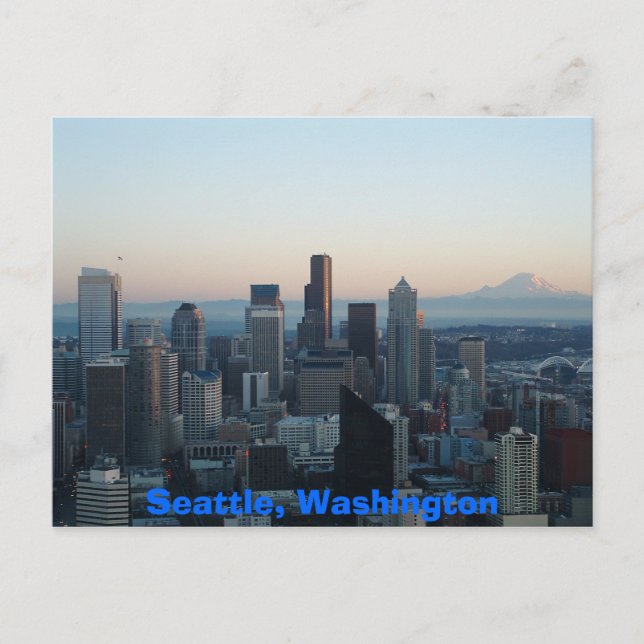 Postal Seattle, Washington (Anverso)