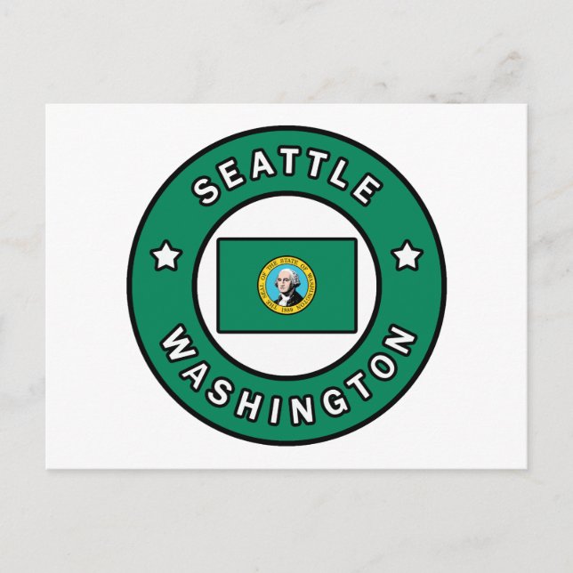 Postal Seattle Washington (Anverso)
