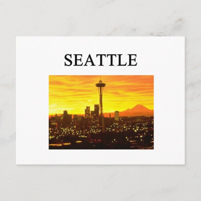Postal SEATTLE washington (Anverso)