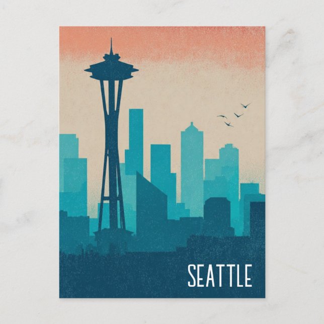 Postal Seattle Washington (Anverso)