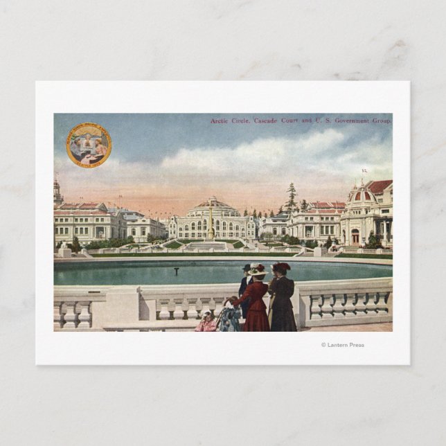 Postal Seattle, Washington - Círculo Ártico (Anverso)