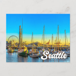 Postal Seattle, Washington, Estados Unidos