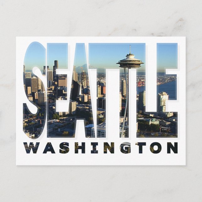 Postal Seattle, Washington Postcard (Anverso)