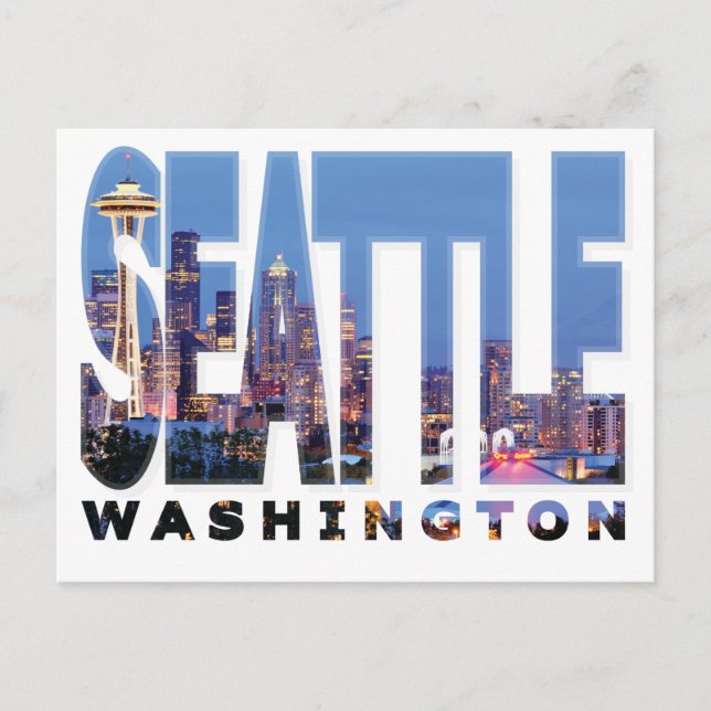 Postal Seattle, Washington Postcard (Anverso)