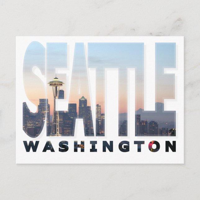 Postal Seattle, Washington Postcard (Anverso)
