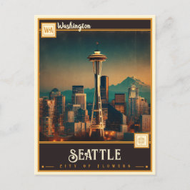 Postal Seattle, Washington| Postcard vintage