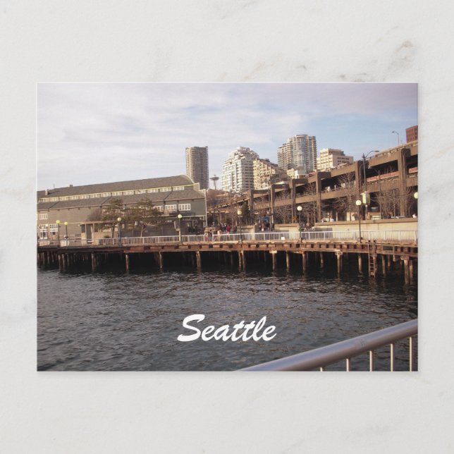 Postal Seattle Waterfront 2009, Seattle (Anverso)