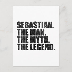 Postal Sebastian El Hombre El Mito La Leyenda