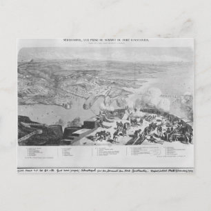 Postal Sebastopol del Fuerte Constantin