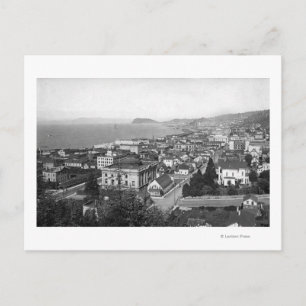 Postal Sección comercial y frente marítimo de Astoria, Or