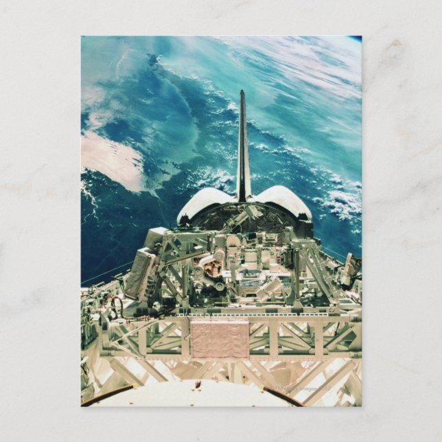 Postal Sección de cola del transbordador espacial (Anverso)