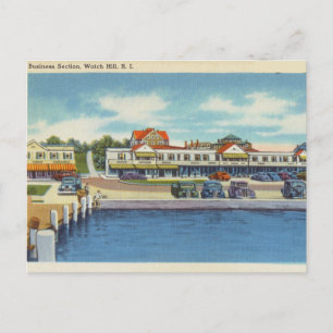 Postal Sección de Negocios, Watch Hill, Isla Rhode