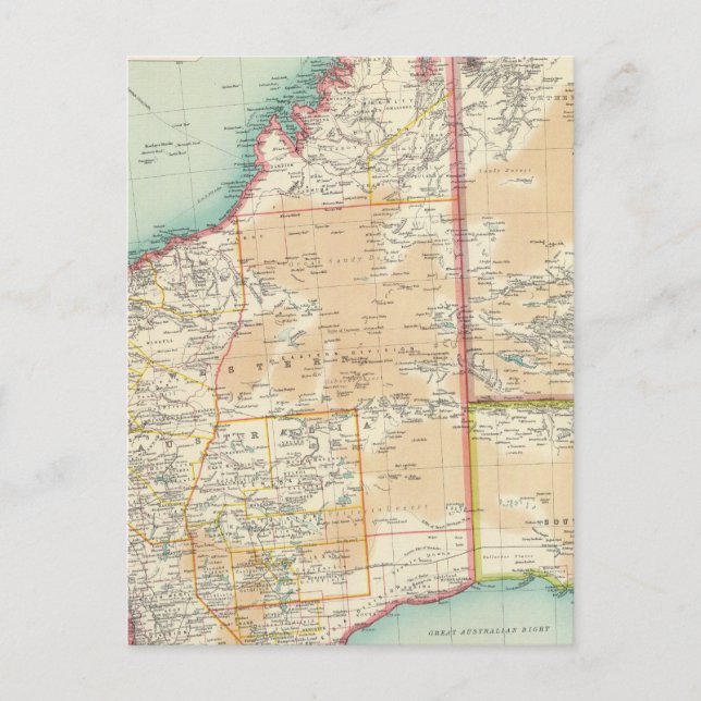 Postal Sección oeste de Australia (Anverso)