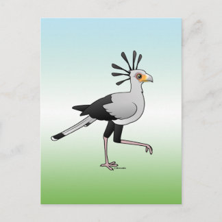 Postal Secretario Bird