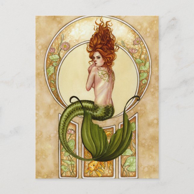 Postal Secretos submarinos (Anverso)