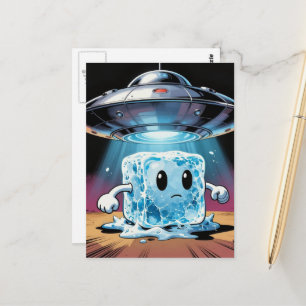 Postal Secuestro de cubo de hielo tonto por ovni