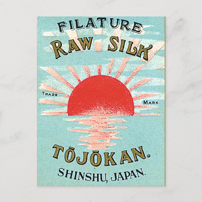Postal Seda cruda de película (Anverso)