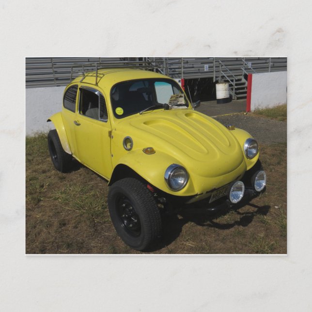 Postal Sedan alemán amarillo (Anverso)