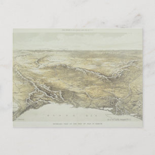 Postal Sede de la guerra en Europa