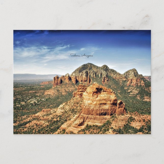 Postal Sedona, Arizona (Anverso)