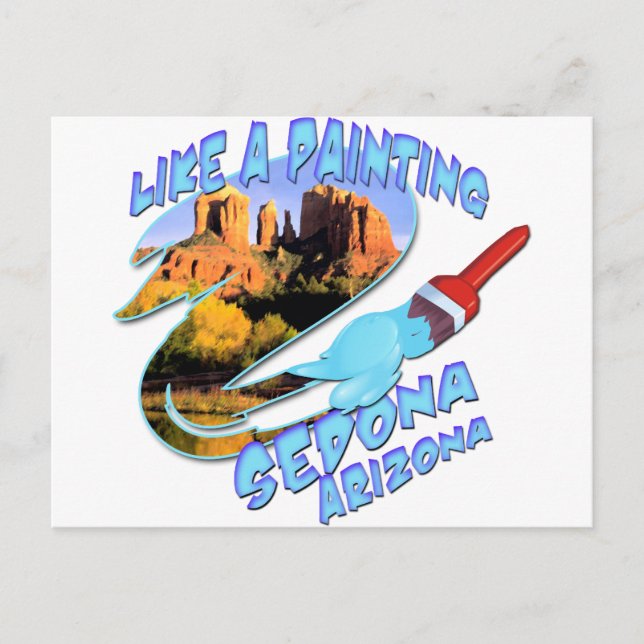 Postal Sedona Arizona (Anverso)