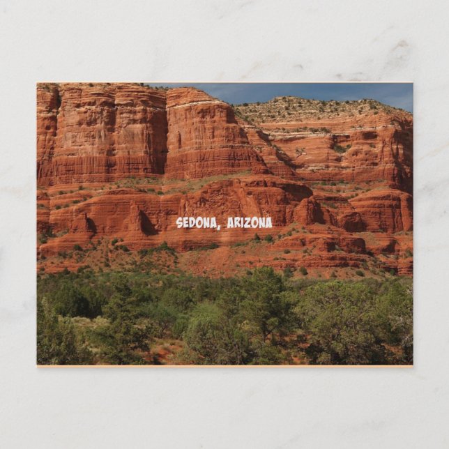 Postal Sedona, Arizona (Anverso)