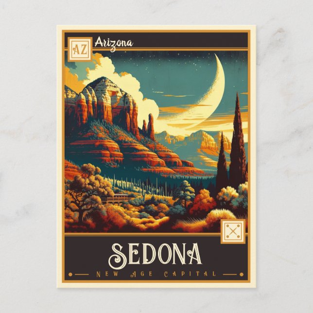 Postal Sedona, Arizona | Vintage (Anverso)