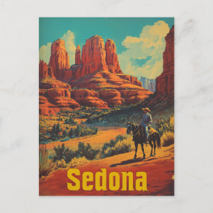 Postal Sedona Cowboy vintage
