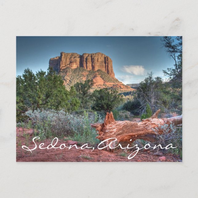 Postal Sedona escénica (Anverso)