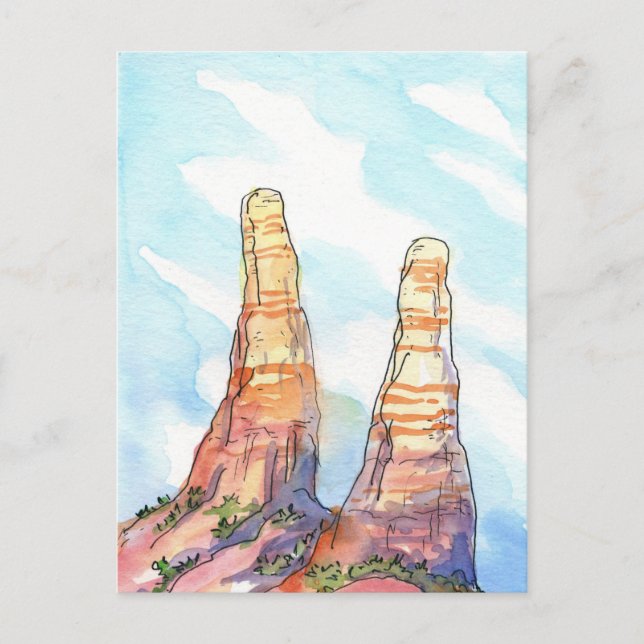 Postal Sedona Sentinels (Anverso)