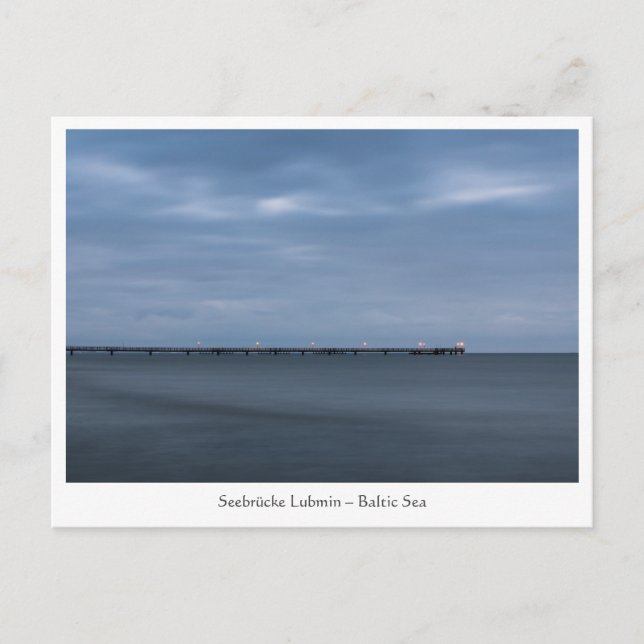 Postal Seebrücke Lubmin (Anverso)