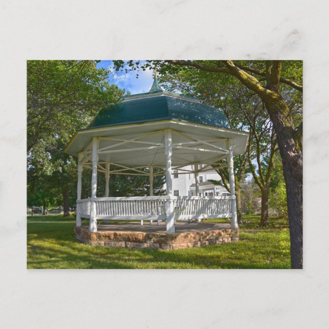 Postal Seelye House Gazebo, Abilene, Kansas (Anverso)