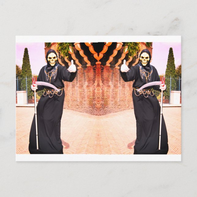 Postal Segadores de almas (Anverso)