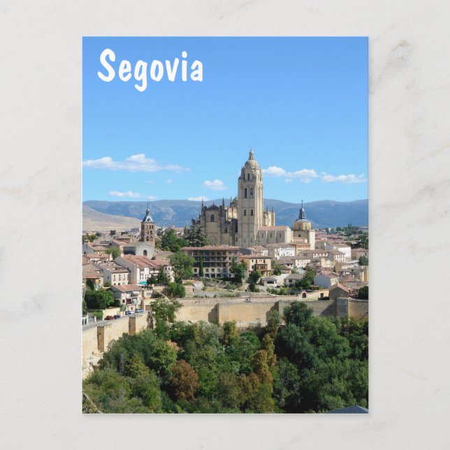 Postal Segovia (España) (Anverso)