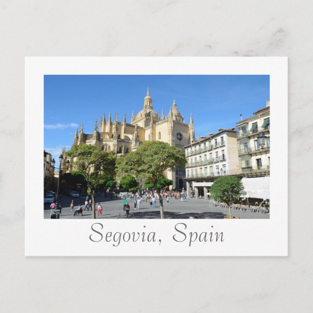 Postal Segovia (España) (Anverso)