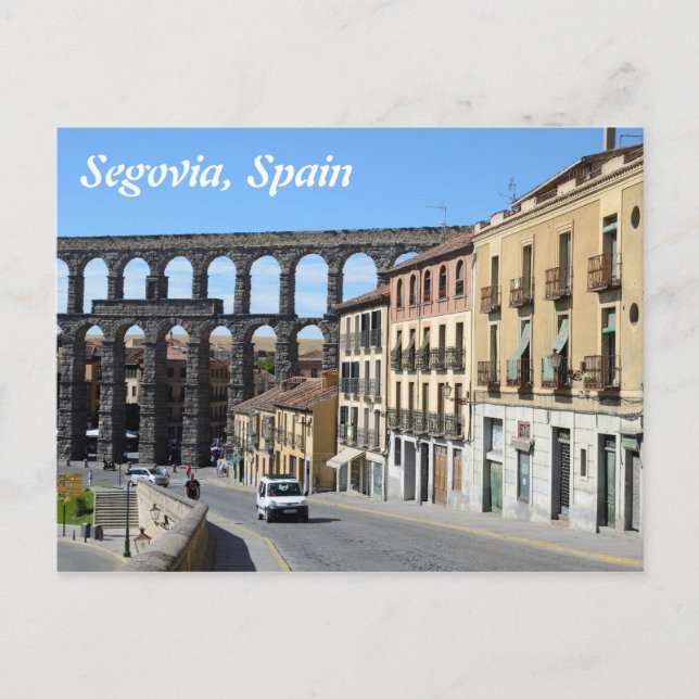 Postal Segovia (España) (Anverso)