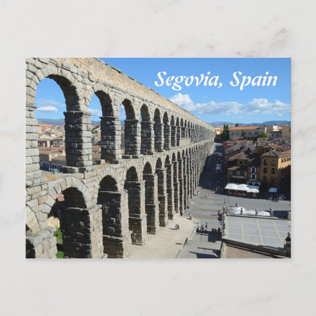 Postal Segovia (España) (Anverso)