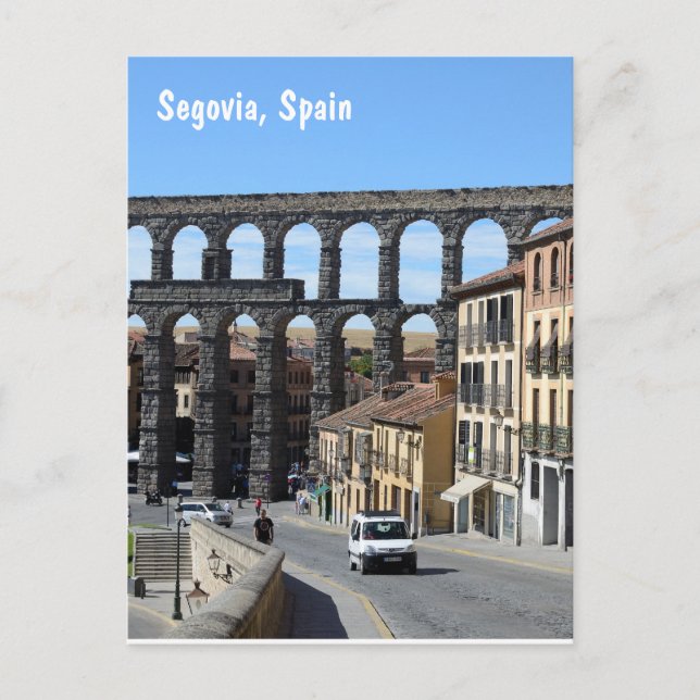 Postal Segovia (España) (Anverso)