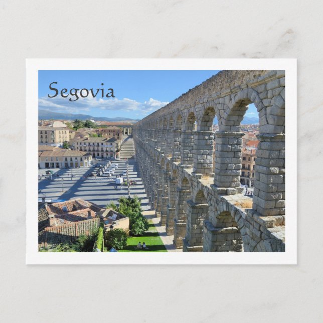 Postal Segovia (España) (Anverso)